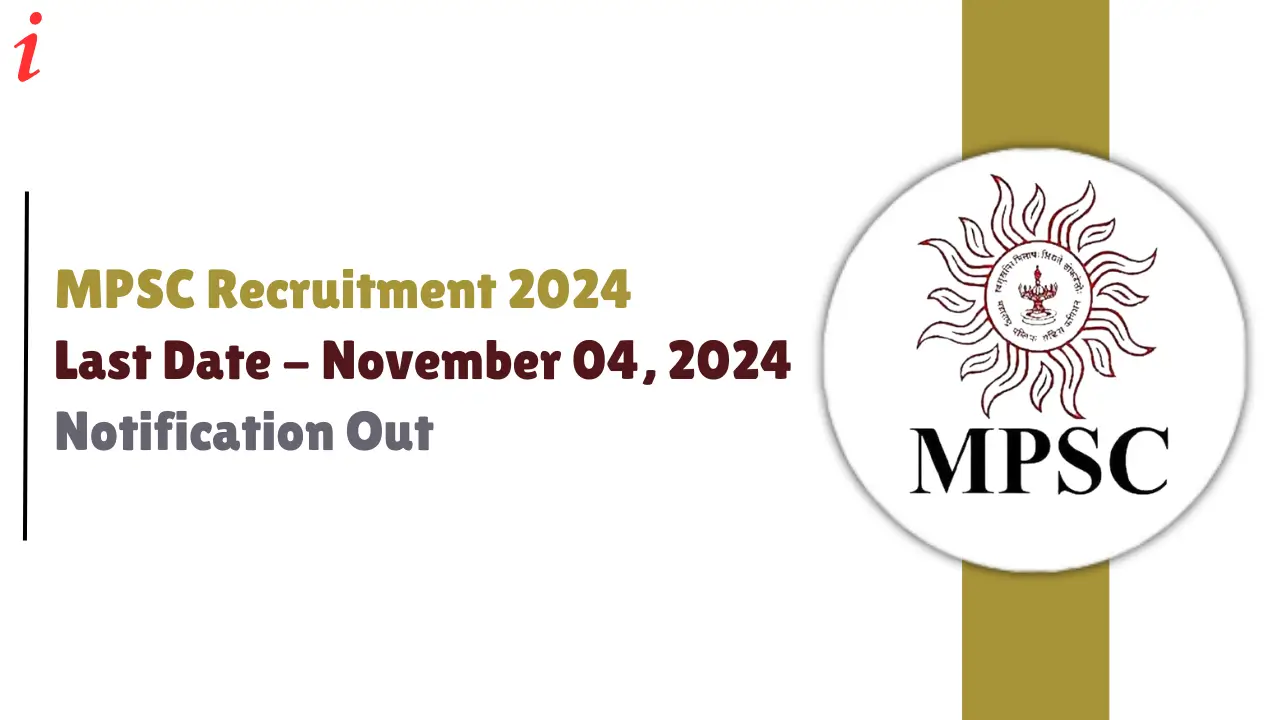 MPSC Recruitment 2024