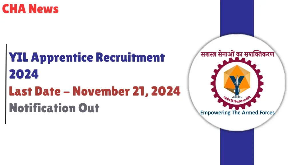 YIL Apprentice Recruitment 2024